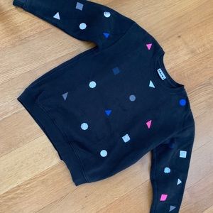 Girls/Boys Sweat Top Black size 7-8